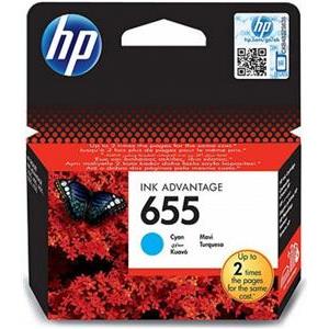 HP tinta No. 655 plava, CZ110AE