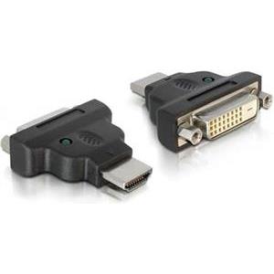 Adapter DELOCK, HDMI (M) na DVI (Z), LED