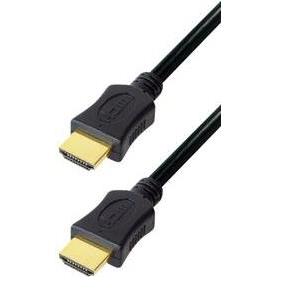 Kabel high-speed HDMI cable 4K UHD with Ethernet 1m gold plugs