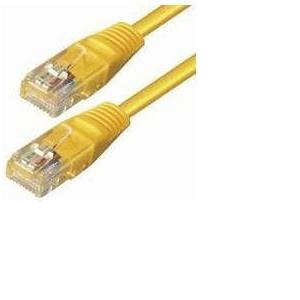 Kabel mrežni UTP, Cat. 5e, 15m, CCA, 26AWG, Savitljivi, Žuti