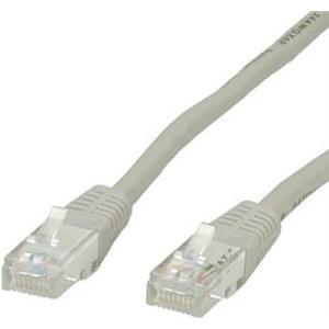 Kabel mrežni UTP, Cat. 6, 2m, CCA, 24AWG, Savitljivi, Sivi