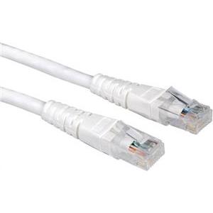 Kabel mrežni UTP, Cat. 6, 1m, CCA, 24AWG, Savitljivi, Bijeli