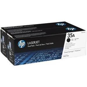 HP 35A Black Dual Pack LaserJet Toner
