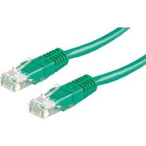 Kabel mrežni UTP, Cat. 6, 2m, CCA, 24AWG, Savitljivi, Zeleni