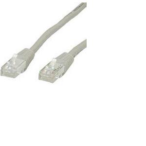 Kabel mrežni UTP, Cat. 6, 15m, CCA, 24AWG, Savitljivi, Sivi