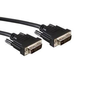 Roline DVI monitor kabel, DVI-D M/M, (24+1) dual link, 15m