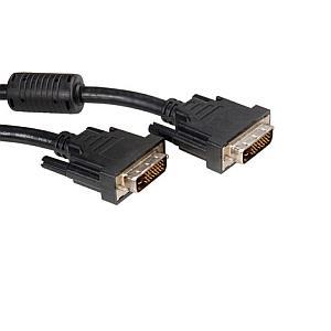 Roline DVI monitor kabel, DVI-D M/M, (24+1) dual link, 2.0m