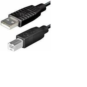 NaviaTec USB 2.0 AM - BM plug 2m black