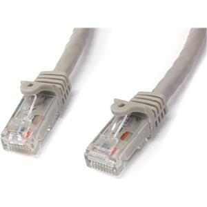 StarTech.com 3m CAT6 Ethernet Cable - Grey Snagless Gigabit CAT 6 Wire - 100W PoE RJ45 UTP 650MHz Category 6 Network Patch Cord UL/TIA (N6PATC3MGR) - patch cable - 3 m - gray