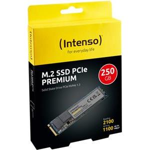 SSD Intenso Premium M.2 250GB PCIe Gen.3x4 2280