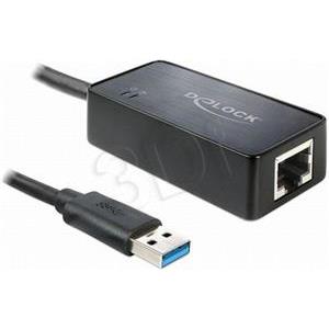 Adapter DELOCK, USB 3.0 (M) na RJ45 (M), G-LAN