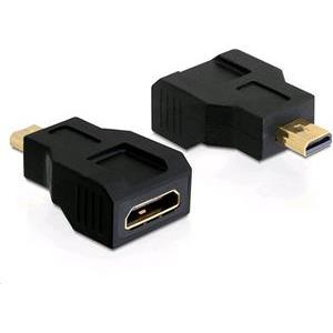 Adapter DELOCK, microHDMI-D (M) na HDMI-A (Ž)