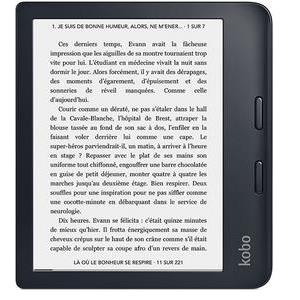 eReader Kobo Libra 2, 7'' Touch, 32GB WiFi, black, KO-N418-KU-BK-K-EP