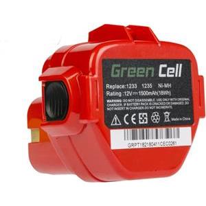 Green Cell (PT182) baterija 1500mAh, 12V za Makita 1050D