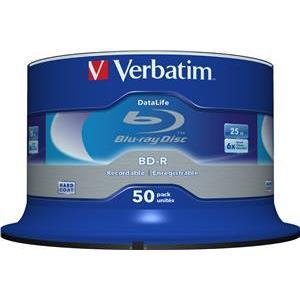 Verbatim DataLife - BD-R x 50 - 25 GB - storage media