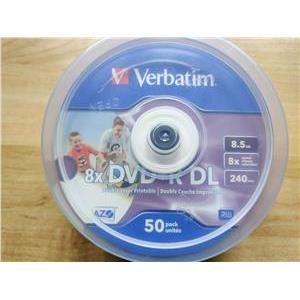 Verbatim - DVD+R DL x 50 - 8.5 GB - storage media