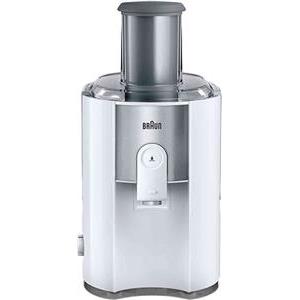 Braun J 500 WH juice maker Juice extractor 900 W Stainless steel, White