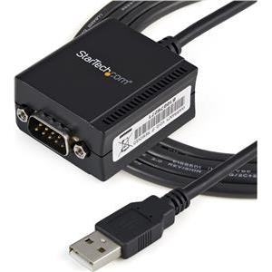 USB to Serial Adapter - 1 port - USB Powered - FTDI USB UART Chip - DB9 (9-pin) - USB to RS232 Adapter (ICUSB2321F) - serial adapter - USB - RS-232