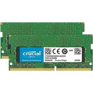 Crucial - DDR4 - 16 GB: 2 x 8 GB - SO-DIMM 260-pin, CT2K8G4S266M