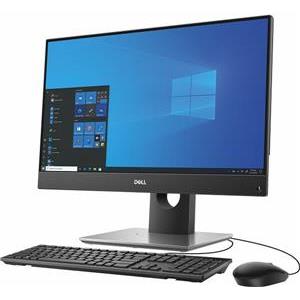 Dell OptiPlex 5490 All-in-One, 23.8in FHD 1920x1080, i5-10500T (6C/12MB/2.30Ghz, 3.80 GHz), 8GB (1x8GB) DDR4 non-ECC, M.2 256GB PCIe NVMe SSD, Intel Integrated, Intel Wireless AX201 2x2 (Gig+), BT, He