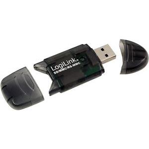 LogiLink Cardreader USB 2.0 Stick for SD/MMC - card reader - USB 2.0