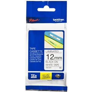 Brother Tapes TZeN231 12mm wh/black