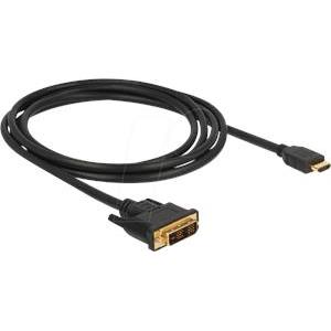 DeLOCK video cable - HDMI / DVI - 2 m