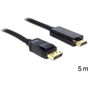 DeLOCK High Speed HDMI - video / audio cable - DisplayPort / HDMI - 2 m