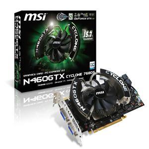 Grafička kartica MSI PCI-E nVidia GeForce N460, Cyclone, 768MB DDR5, 192bit, DX11