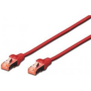 DIGITUS Professional patch cable - 2 m - red