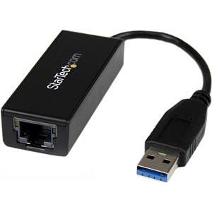 USB 3.0 to Gigabit Ethernet Adapter - 10/100/1000 NIC Network Adapter - USB 3.0 Laptop to RJ45 LAN (USB31000S) - network adapter - USB 3.0 - Gigabit Ethernet