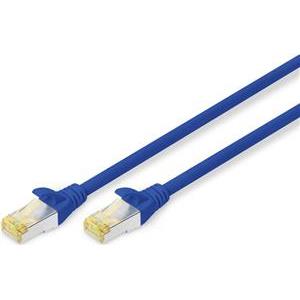 DIGITUS Professional patch cable - 25 cm - blue