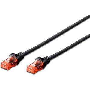 DIGITUS Professional patch cable - 3 m - black