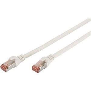 DIGITUS Professional patch cable - 3 m - white