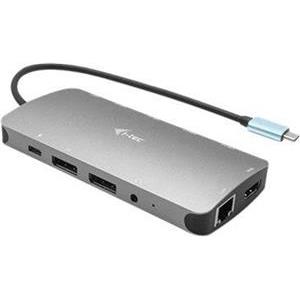 i-Tec USB-C Metal Nano 3x Display Docking Station + Power Delivery 100 W - docking station - HDMI, 2 x DP