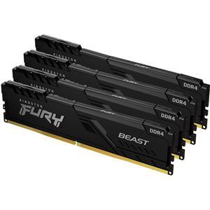 Kingston Fury Beast 128GB DDR4 3200 CL16 (4x32GB) KF432C16BBK4/128