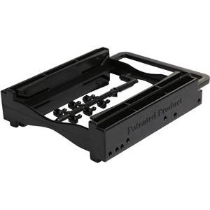 StarTech.com Dual 2.5 SSD/HDD Mounting Bracket for 3.5 Drive Bay - Tool-Less Installation - 2-Drive Adapter Bracket for Desktop Computer (BRACKET225PT) - storage bay adapter