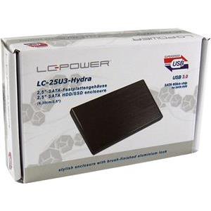 LC Power LC-25U3-Hydra - storage enclosure - SATA 6Gb/s - USB 3.0