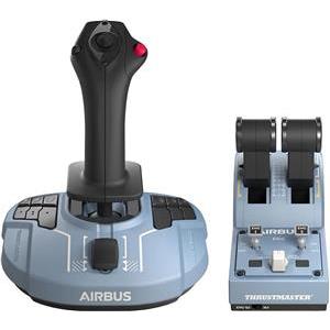 Thrustmaster TCA Officer Pack Airbus Edition HOTAS-Set (TCA Sidestick + Quadrant Schubregler)