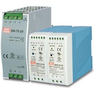 Planet 48V, 75W Din-Rail Power Supply (NDR-75-48, adjustable 48-56V DC Output)