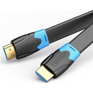 Vention Flat High Speed HDMI Cable 1.5M Black