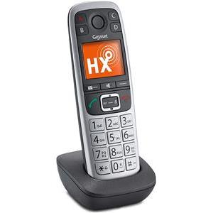 Gigaset E560 cordless phone HX + handsfree Gray Silver 