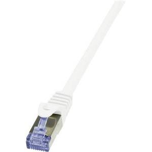 S/FTP prespojni kabel Cat.6a LSZH Cu AWG26, bijeli, 1,5 m
