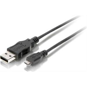 USB 2.0 kabel A->B Micro M/M 1,8m, crni