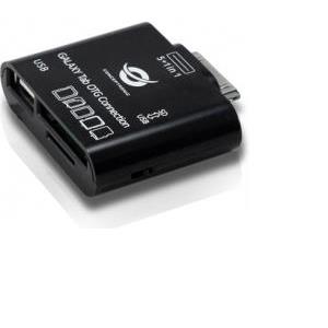 Adapter Combo OTG USB + Čitač mem. kartica 5-u-1, za Samsung Galaxy tablete