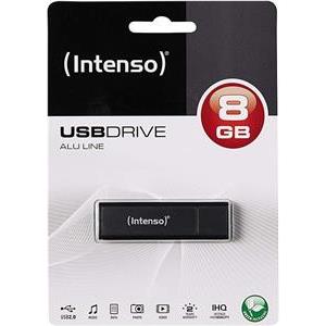 STICK 8GB USB 2.0 Intenso Alu Line Grey