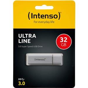 STICK 32GB USB 3.0 Intenso Ultra Line Silver