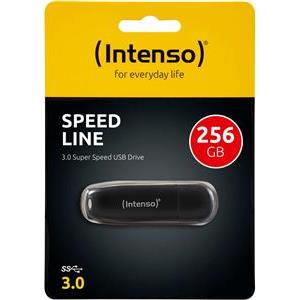 STICK 256GB USB 3.0 Intenso Speed Line Black