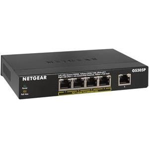 Netgear GS305EP Smart Managed Plus Switch 5x GB-LAN, PoE+
