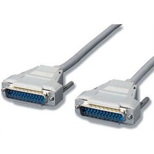 RS232 kabel 1:1 DB25 M/M 1,8m